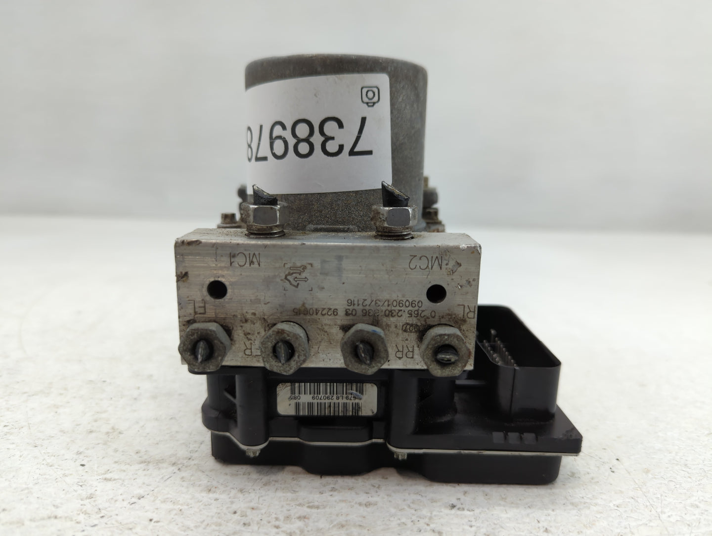 2010-2011 Chevrolet Camaro ABS Pump Control Module Replacement P/N:92240015 0 265 230 336 03 Fits Fits 2010 2011 OEM Used Au