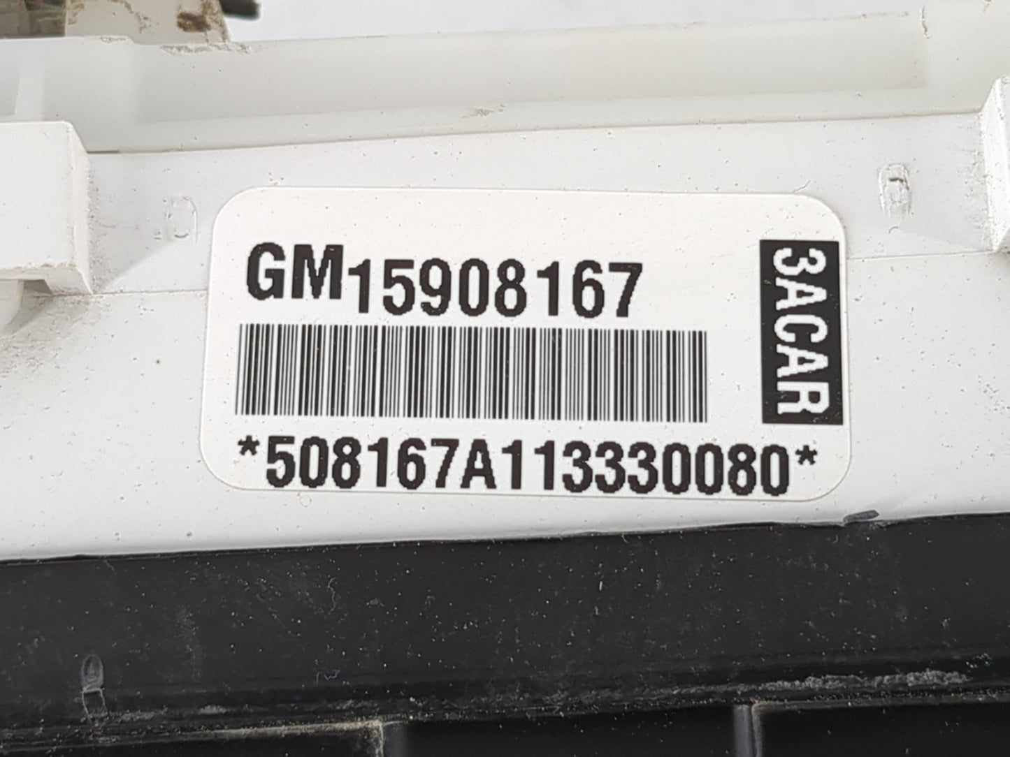 2008-2010 Chevrolet Cobalt Instrument Cluster Speedometer Gauges P/N:15908167 Fits Fits 2008 2009 2010 OEM Used Auto Parts -