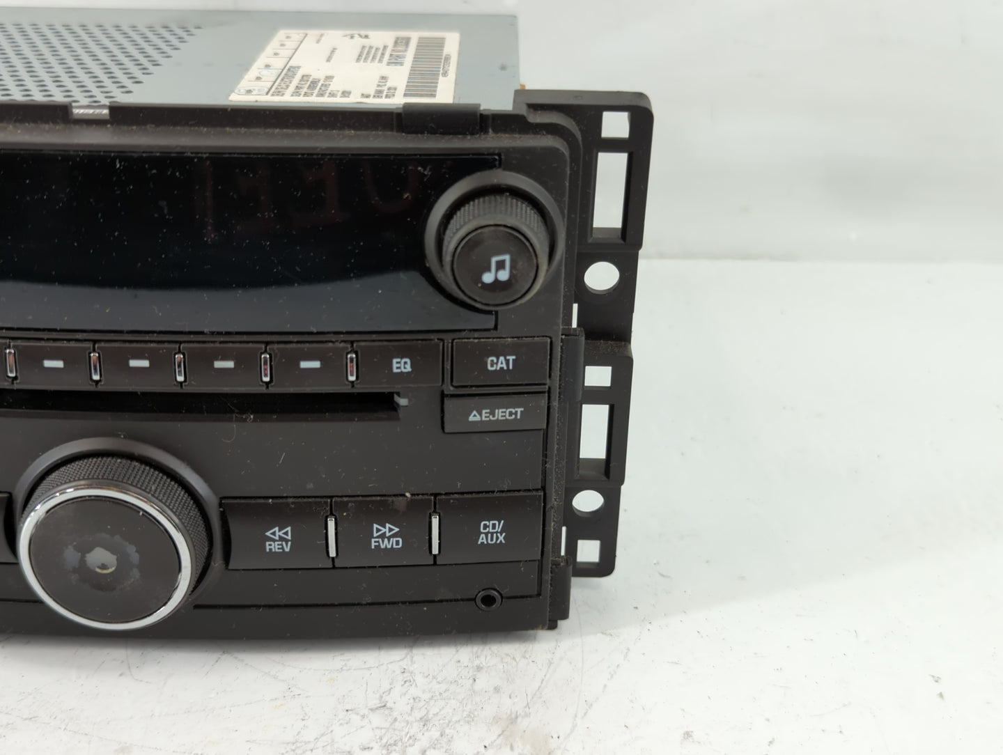 2009-2010 Chevrolet Cobalt Radio AM FM Cd Player Receiver Replacement P/N:20835360 Fits Fits 2009 2010 OEM Used Auto Parts -
