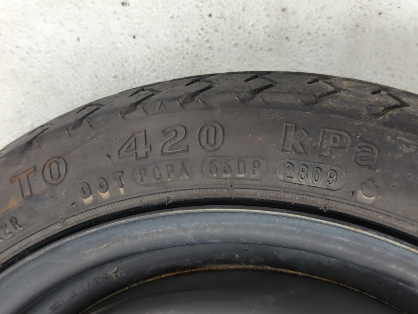 2005-2010 Chevrolet Cobalt Spare Donut Tire Wheel Rim Oem - Oemusedautoparts1.com