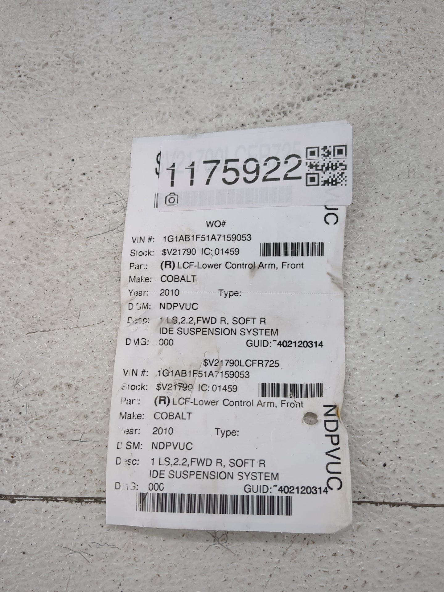 2005-2010 Chevrolet Cobalt Spare Donut Tire Wheel Rim Oem - Oemusedautoparts1.com