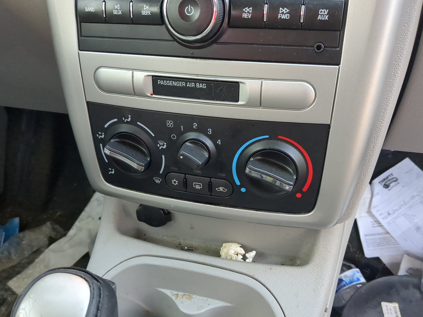 2005-2010 Chevrolet Cobalt Climate Control Module Temperature AC/Heater Replacement Fits Fits 2005 2006 2007 2008 2009 2010 