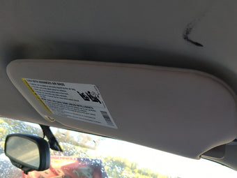 compare product 2005-2010 Chevrolet Cobalt Sun Visor Shade Replacement Passenger Right Mirror Fits Fits 2005 2006 2007 2008 2009 2010 OEM Used Auto Parts