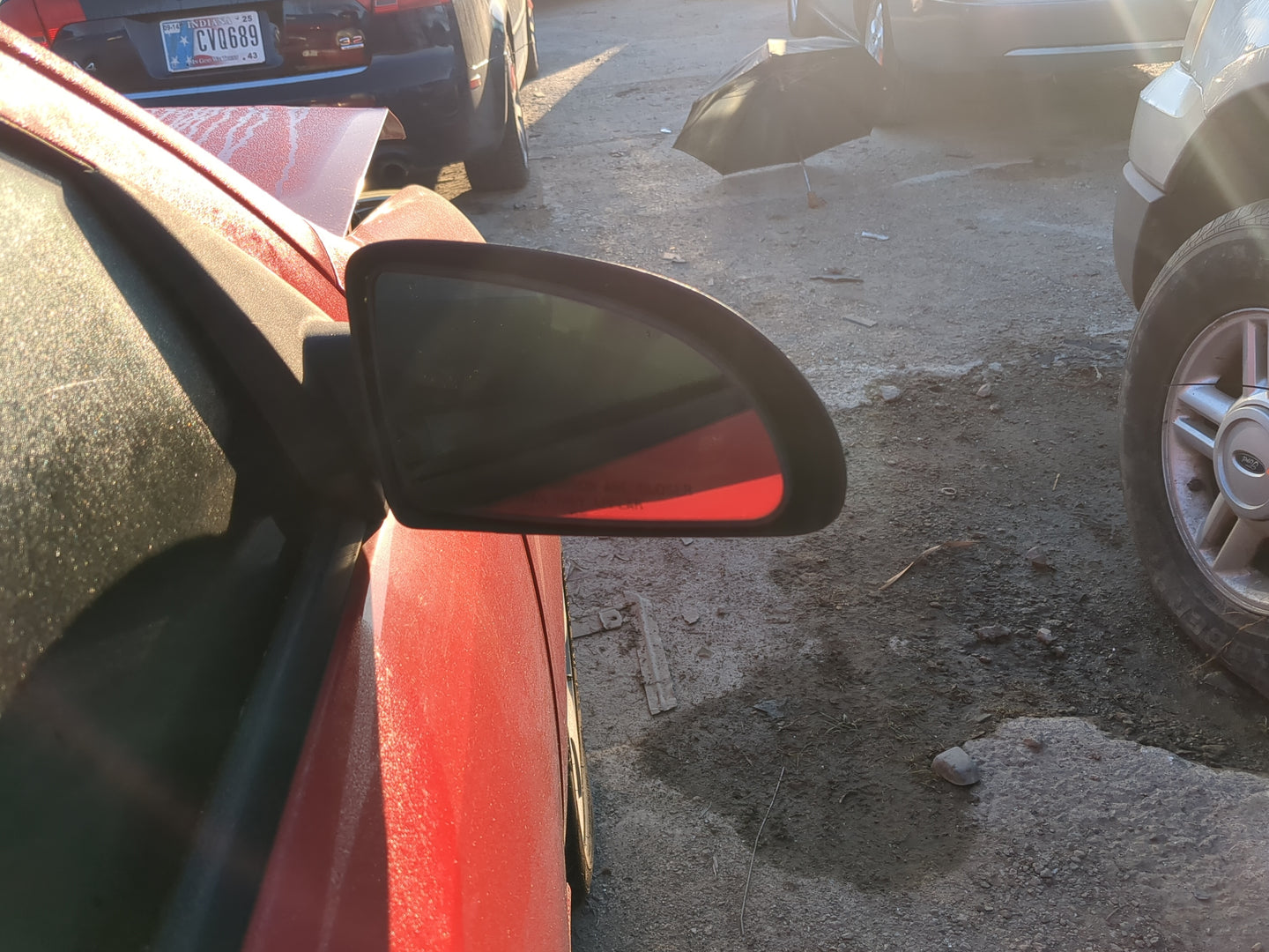 2005-2010 Chevrolet Cobalt Passenger Side View Mirror - Right Door Mirror OEM Used - Oemusedautoparts1.com