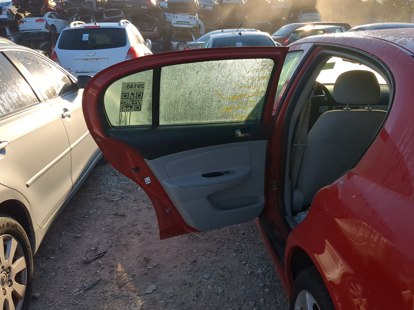 2005-2010 Chevrolet Cobalt Driver Rear Door Oem - Oemusedautoparts1.com