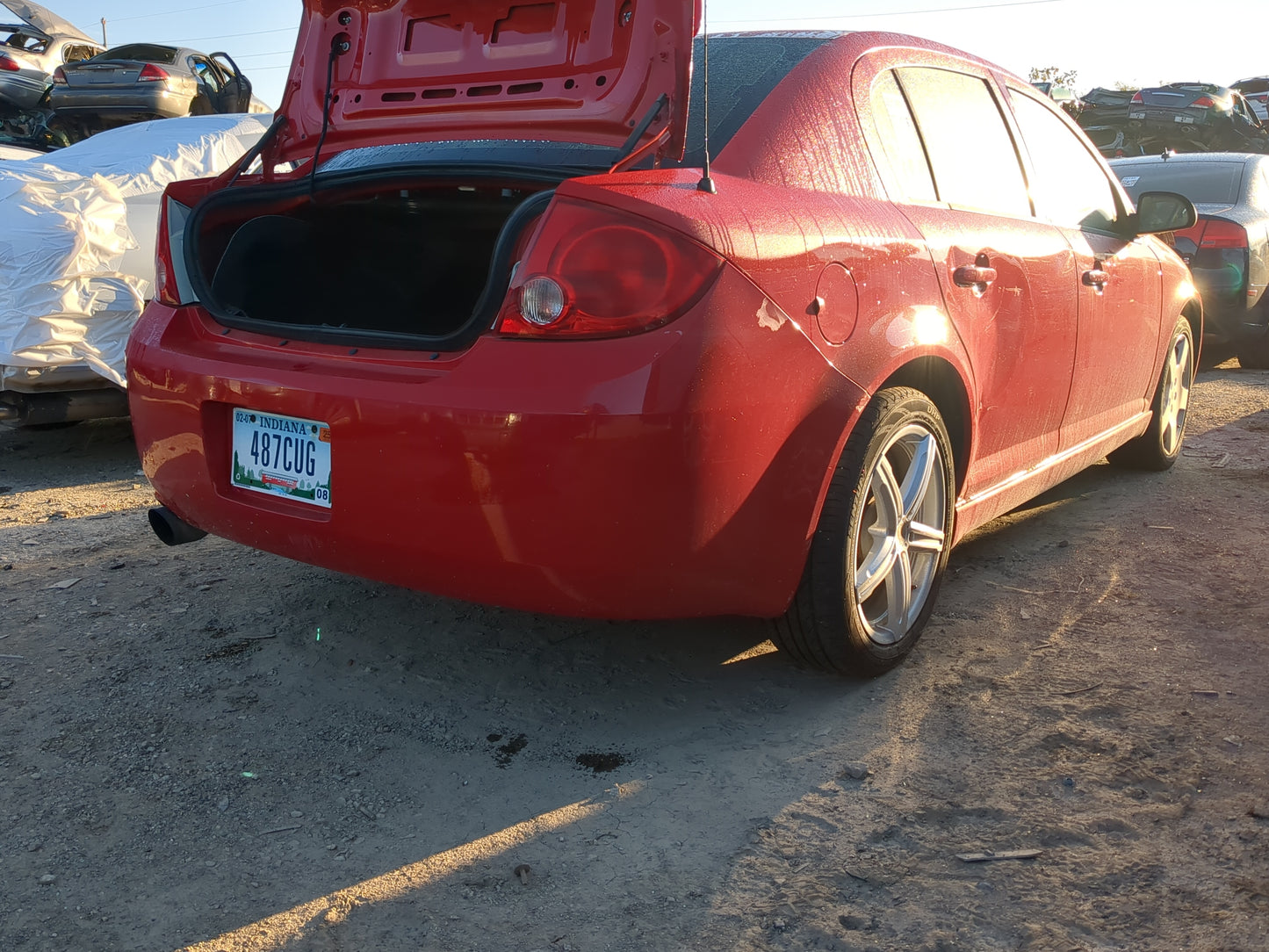 2006-2010 Chevrolet Cobalt Rear Bumper Assembly Oem - Oemusedautoparts1.com