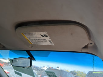 compare product 2005-2010 Chevrolet Cobalt Sun Visor Shade Replacement Passenger Right Mirror Fits Fits 2005 2006 2007 2008 2009 2010 OEM Used Auto Parts