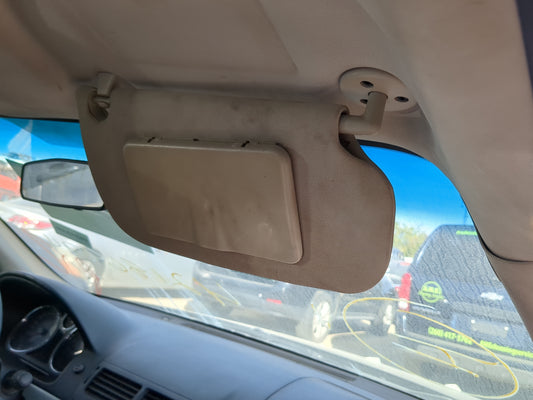 2005-2010 Chevrolet Cobalt Sun Visor Shade Replacement Passenger Right Mirror Fits Fits 2005 2006 2007 2008 2009 2010 OEM Used Auto Parts