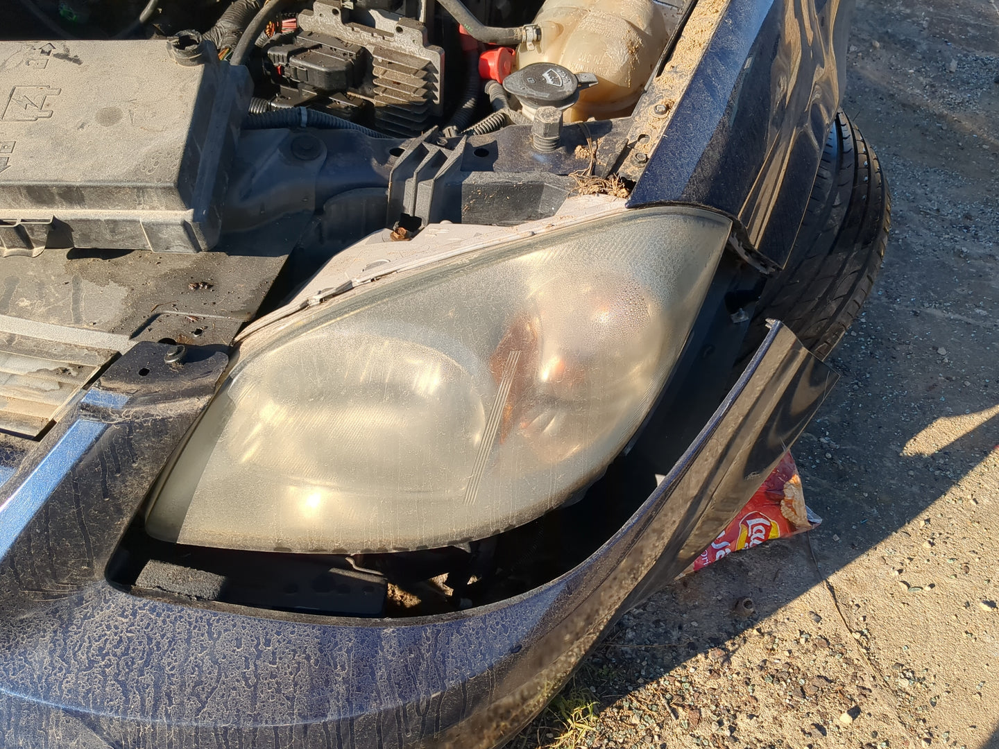 2005-2010 Chevrolet Cobalt Driver Left Oem Head Light Headlight Lamp 1195595 - Oemusedautoparts1.com