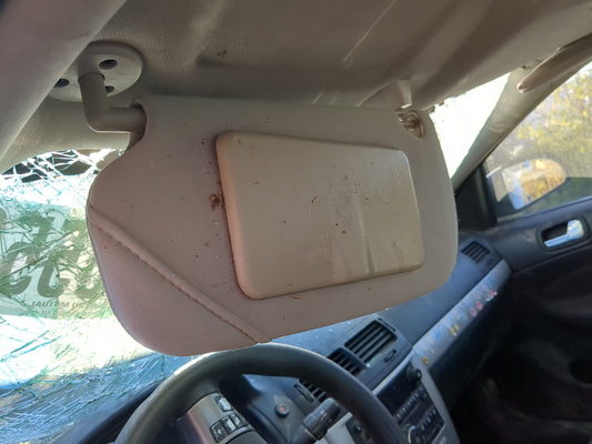 2005-2010 Chevrolet Cobalt Sun Visor Shade Replacement Driver Left Mirror Fits Fits 2005 2006 2007 2008 2009 2010 OEM Used Auto Parts
