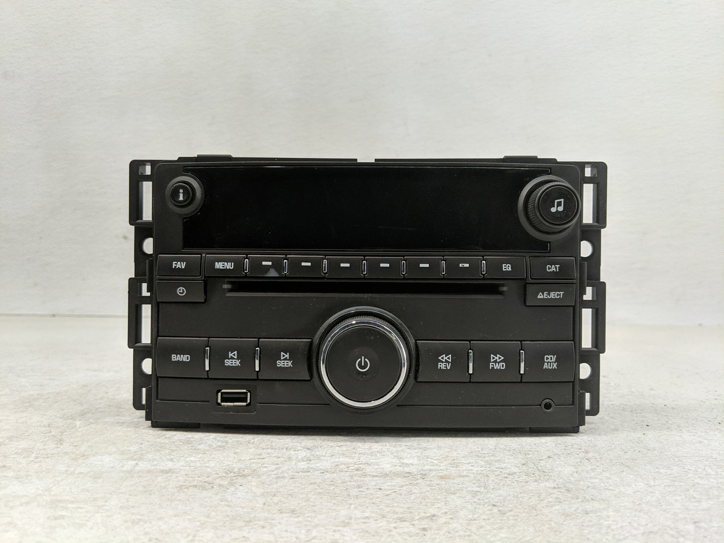 2009-2010 Chevrolet Cobalt Radio AM FM Cd Player Receiver Replacement P/N:20835360 Fits Fits 2009 2010 OEM Used Auto Parts -