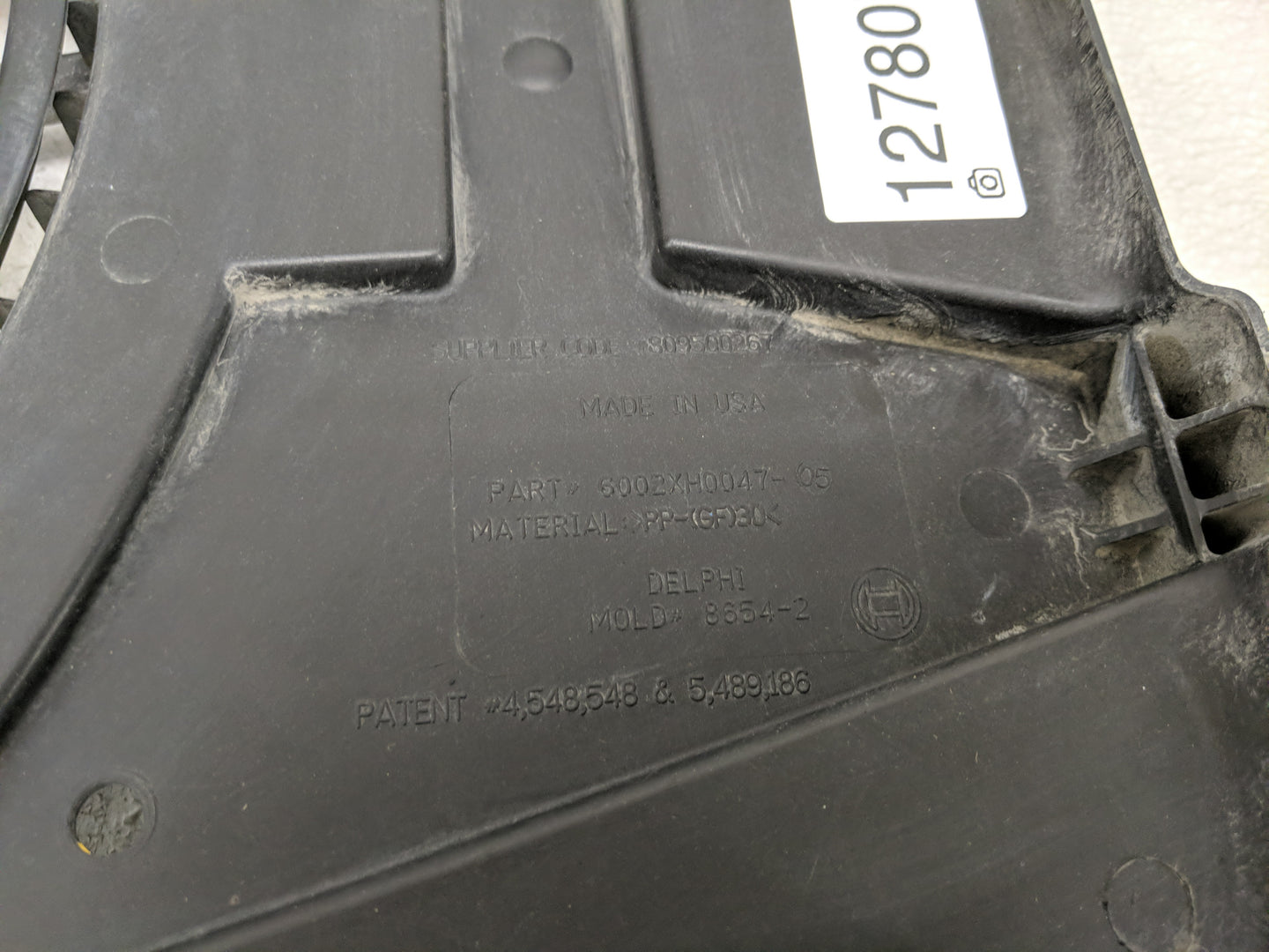 2005-2010 Chevrolet Cobalt Electric Radiator Cooling Fan Motor Assembly P/N:6002XH0047-05 Fits Fits 2005 2006 2007 2008 2009