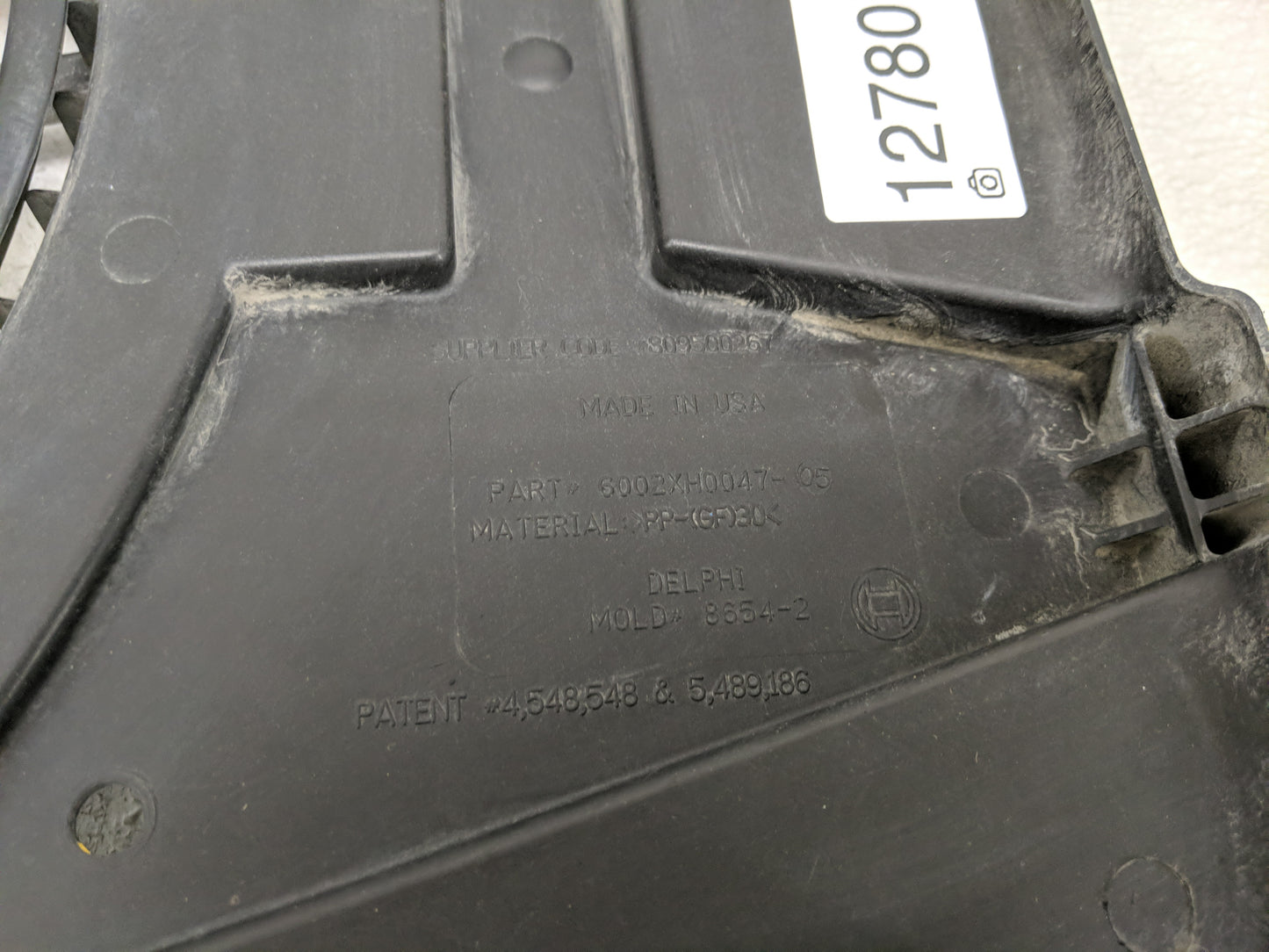 2005-2010 Chevrolet Cobalt Electric Radiator Cooling Fan Motor Assembly P/N:6002XH0047-05 Fits Fits 2005 2006 2007 2008 2009