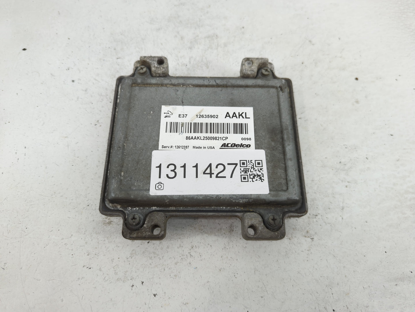 2007-2010 Chevrolet Cobalt PCM Engine Control Computer ECU ECM PCU OEM P/N:12635902 Fits Fits 2007 2008 2009 2010 2011 2012 