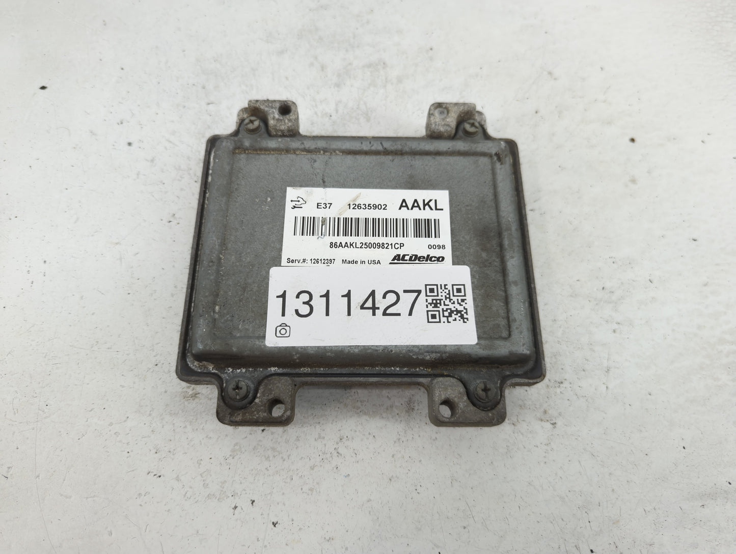 2007-2010 Chevrolet Cobalt PCM Engine Control Computer ECU ECM PCU OEM P/N:12635902 Fits Fits 2007 2008 2009 2010 2011 2012 