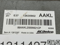 2007-2010 Chevrolet Cobalt PCM Engine Control Computer ECU ECM PCU OEM P/N:12635902 Fits Fits 2007 2008 2009 2010 2011 2012 