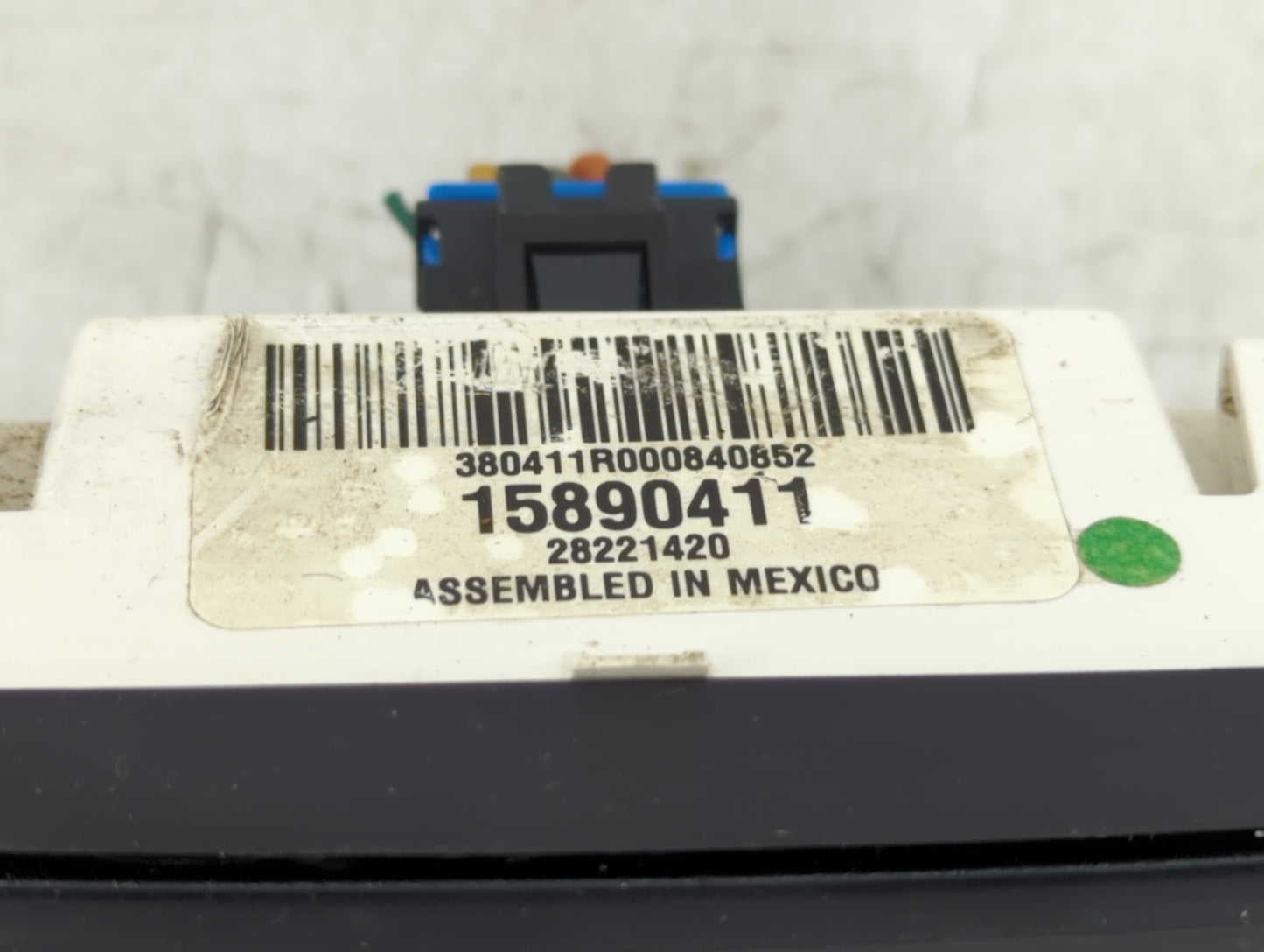 2005-2010 Chevrolet Cobalt Climate Control Module Temperature AC/Heater Replacement P/N:15890411 Fits OEM Used Auto Parts - 