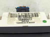 2005-2010 Chevrolet Cobalt Climate Control Module Temperature AC/Heater Replacement P/N:15890411 Fits OEM Used Auto Parts - 