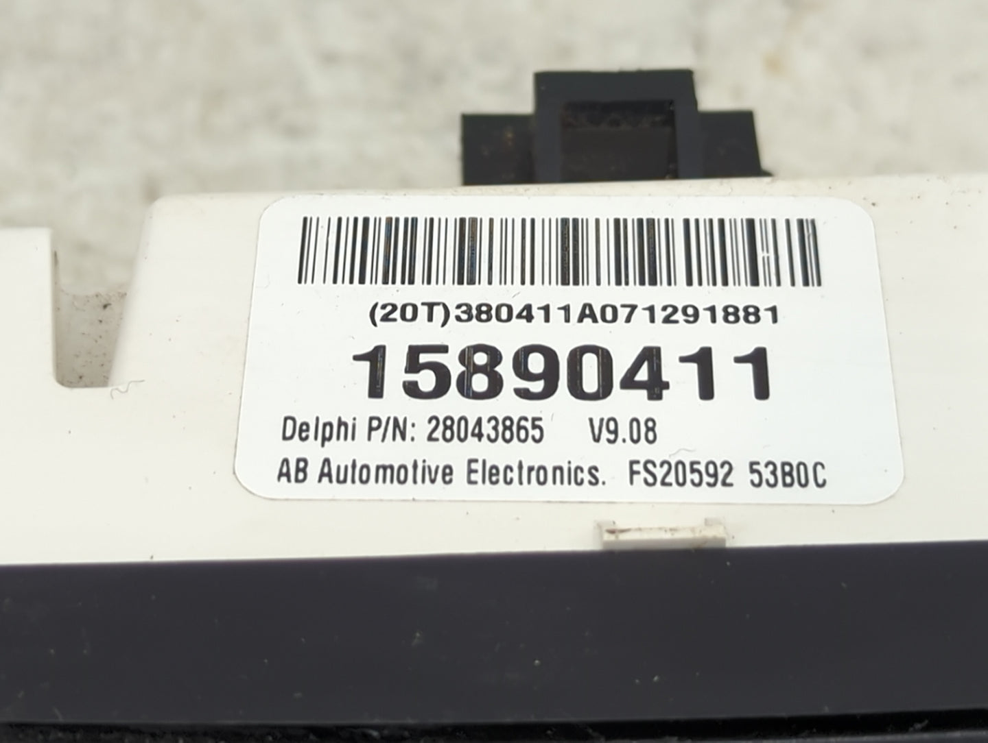 2005-2010 Chevrolet Cobalt Climate Control Module Temperature AC/Heater Replacement P/N:15890411 Fits OEM Used Auto Parts - 