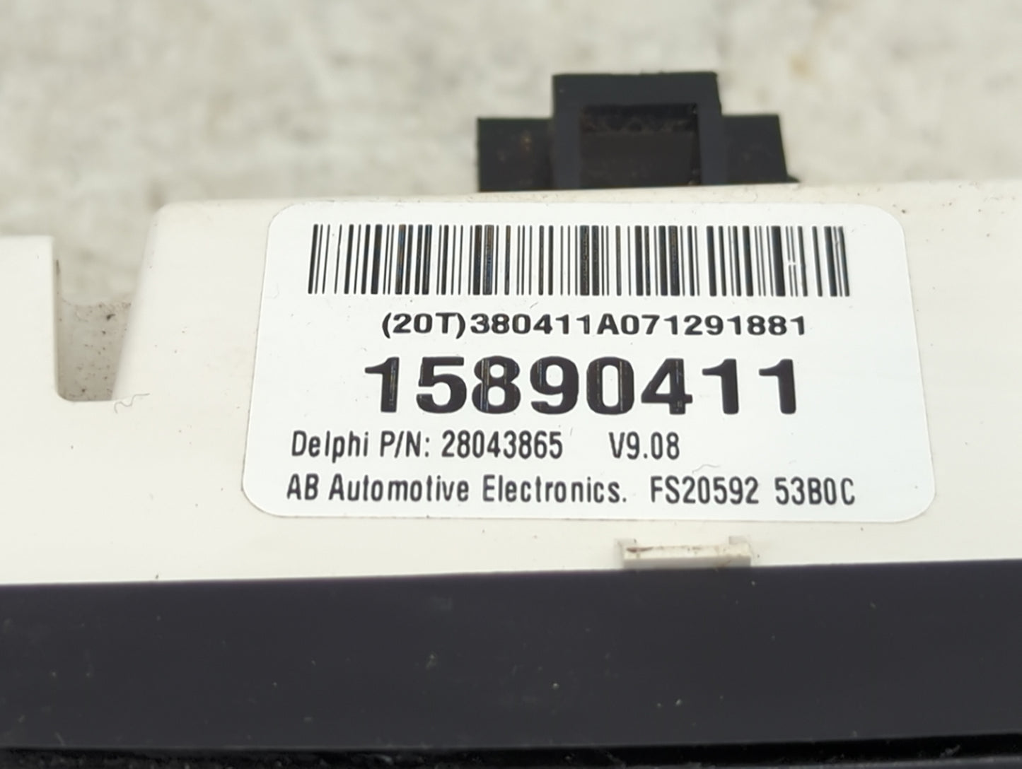 2005-2010 Chevrolet Cobalt Climate Control Module Temperature AC/Heater Replacement P/N:15890411 Fits OEM Used Auto Parts - 