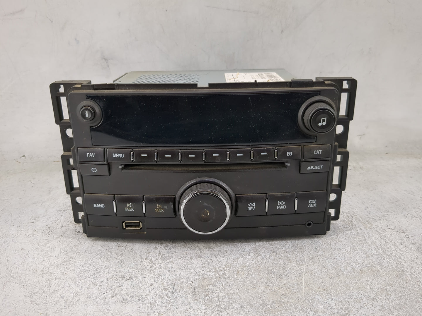 2009-2010 Chevrolet Cobalt Radio AM FM Cd Player Receiver Replacement P/N:20835360 28213766 Fits Fits 2009 2010 OEM Used Aut