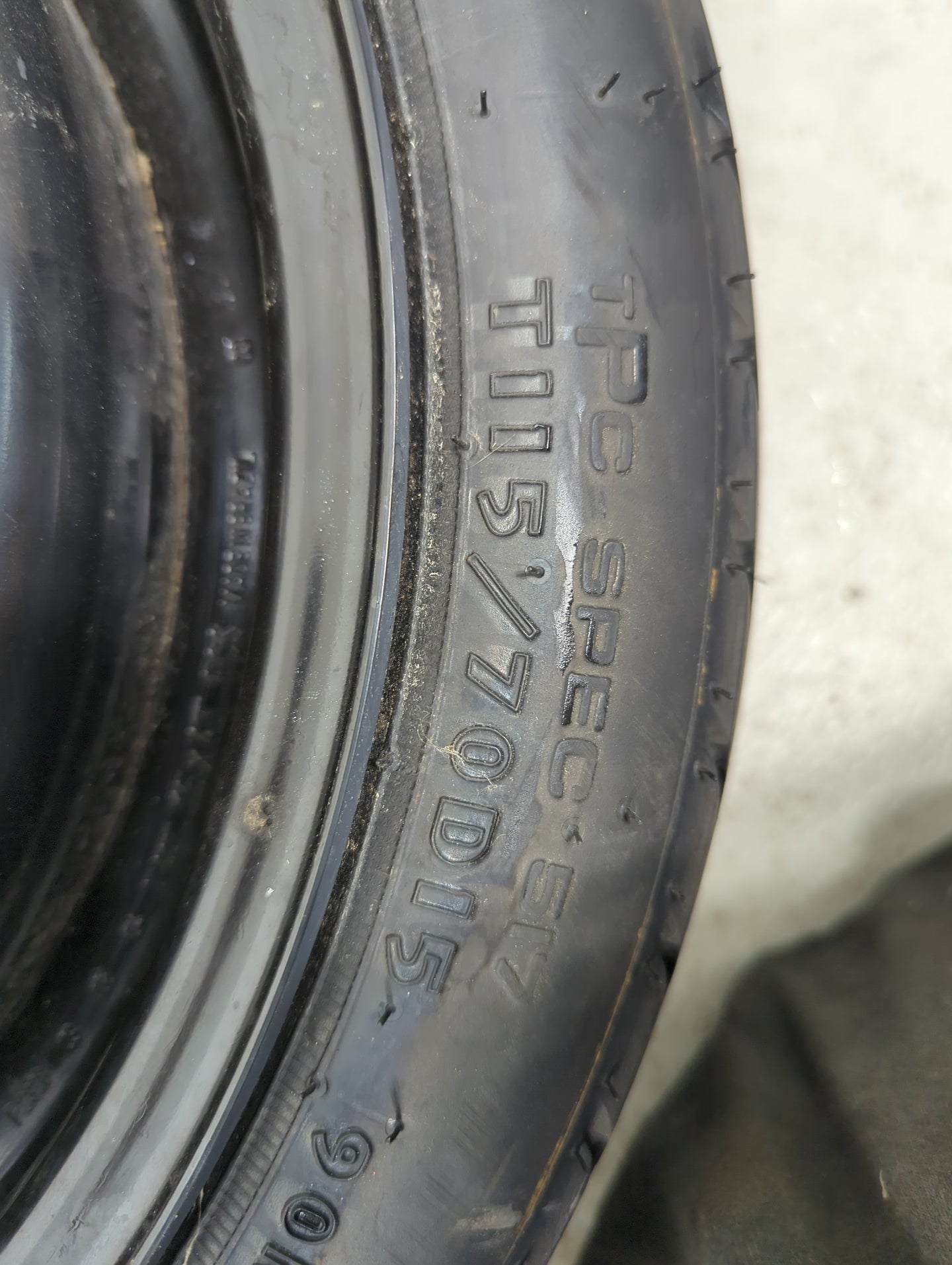 2005-2010 Chevrolet Cobalt Spare Donut Tire Wheel Rim Oem 5000970 - Oemusedautoparts1.com