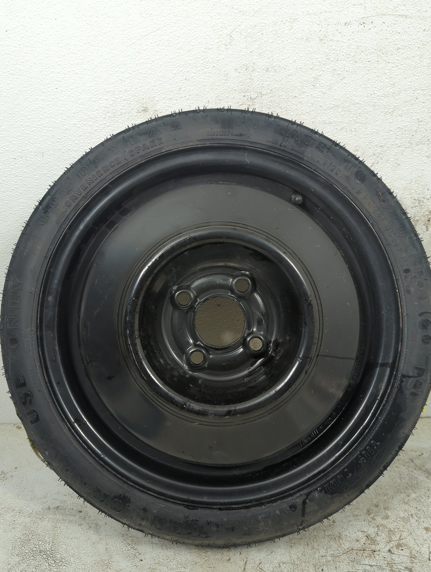 2010 Chevrolet Cobalt Spare Donut Tire Wheel Rim Oem 5036782 - Oemusedautoparts1.com