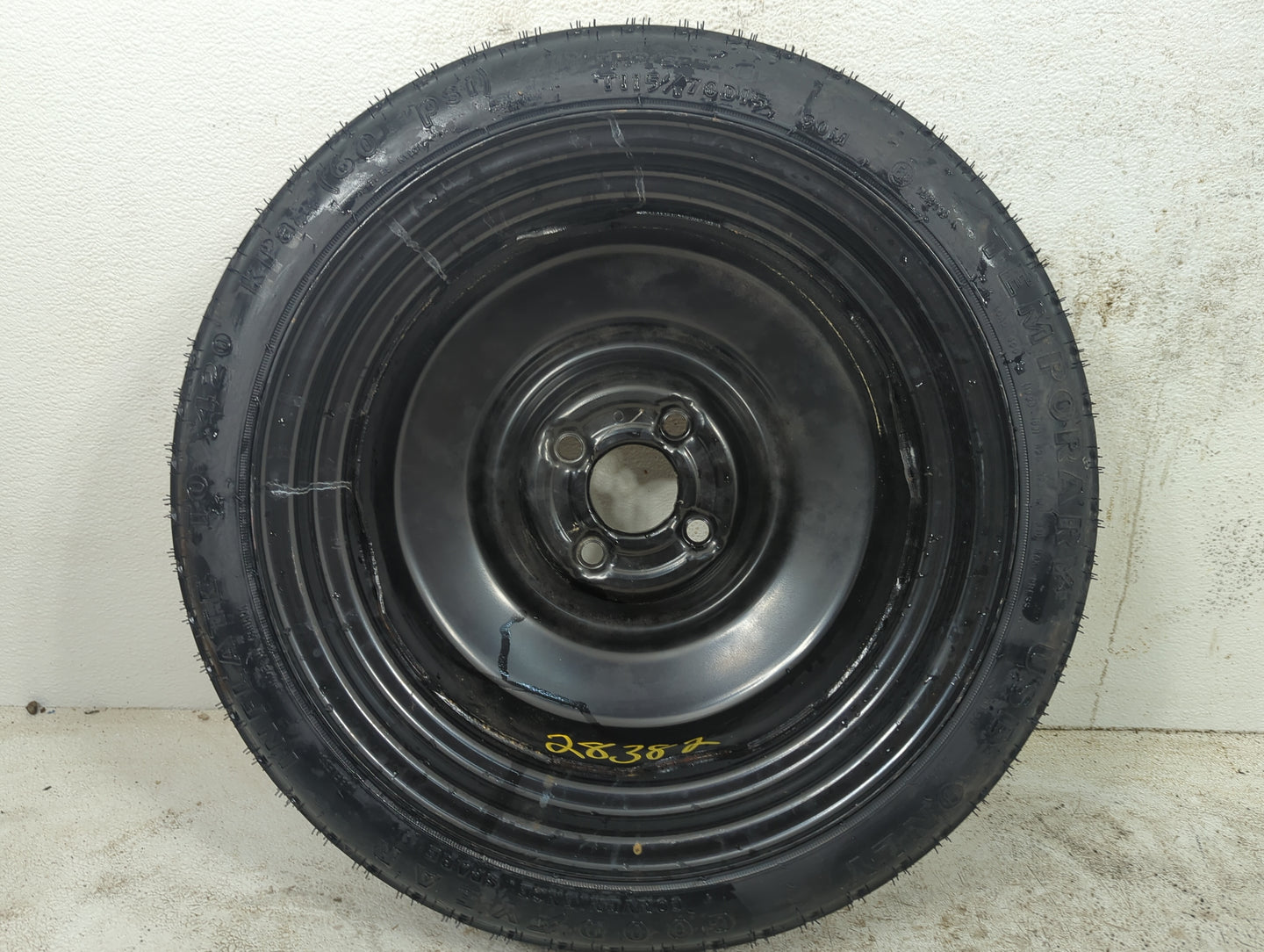 2010 Chevrolet Cobalt Spare Donut Tire Wheel Rim Oem 5036782 - Oemusedautoparts1.com