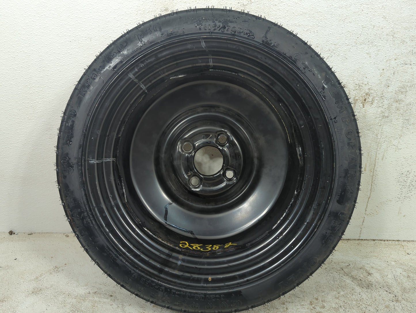 2010 Chevrolet Cobalt Spare Donut Tire Wheel Rim Oem 5036782 - Oemusedautoparts1.com