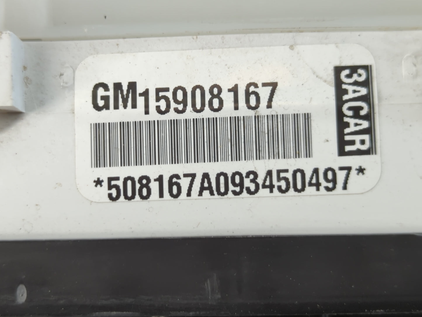 2008-2010 Chevrolet Cobalt Instrument Cluster Speedometer Gauges P/N:GM15908167 Fits Fits 2008 2009 2010 OEM Used Auto Parts
