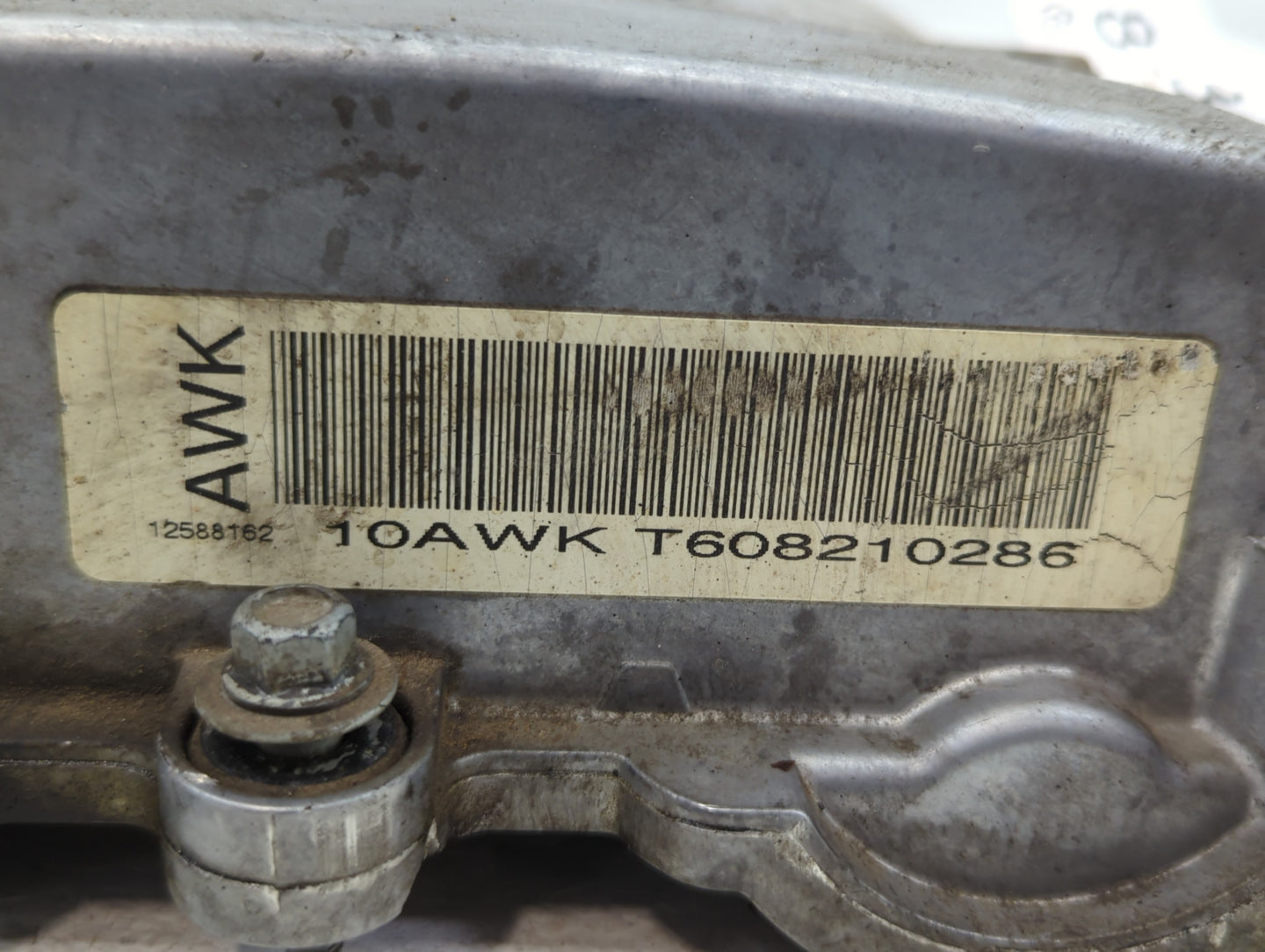 2010 Chevrolet Cobalt Driver Left Cylinder Head Valve Cover Fits OEM Used Auto Parts - Oemusedautoparts1.com