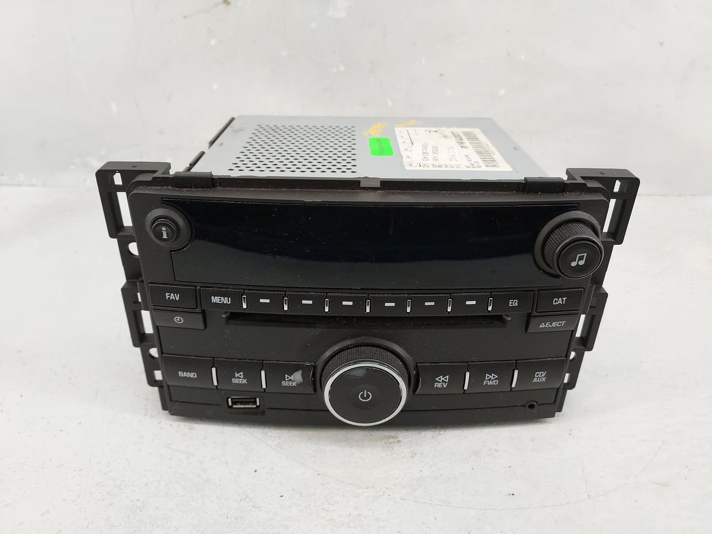 2009-2010 Chevrolet Cobalt Radio AM FM Cd Player Receiver Replacement P/N:28213786 20835360 Fits Fits 2009 2010 OEM Used Aut