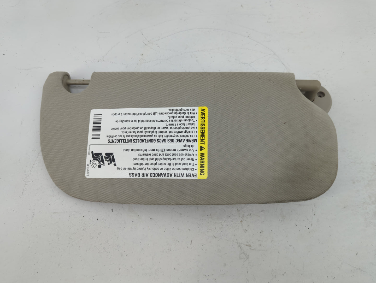 2005-2010 Chevrolet Cobalt Sun Visor Shade Replacement Driver Left Mirror Fits Fits 2005 2006 2007 2008 2009 2010 OEM Used A