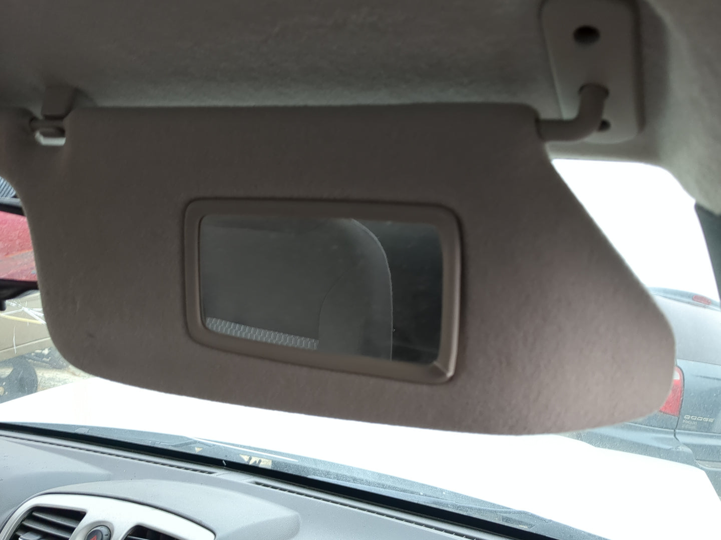 2006-2010 Chevrolet Colorado Sun Visor Shade Replacement Passenger Right Mirror Fits Fits 2006 2007 2008 2009 2010 OEM Used 