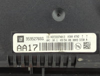 2010-2011 Chevrolet Equinox Radio AM FM Cd Player Receiver Replacement P/N:95952766G Fits Fits 2010 2011 OEM Used Auto Parts