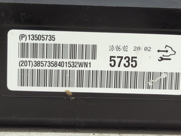 2010-2014 Chevrolet Equinox Body Control Module Bcm Inner Cabin Fuse Box