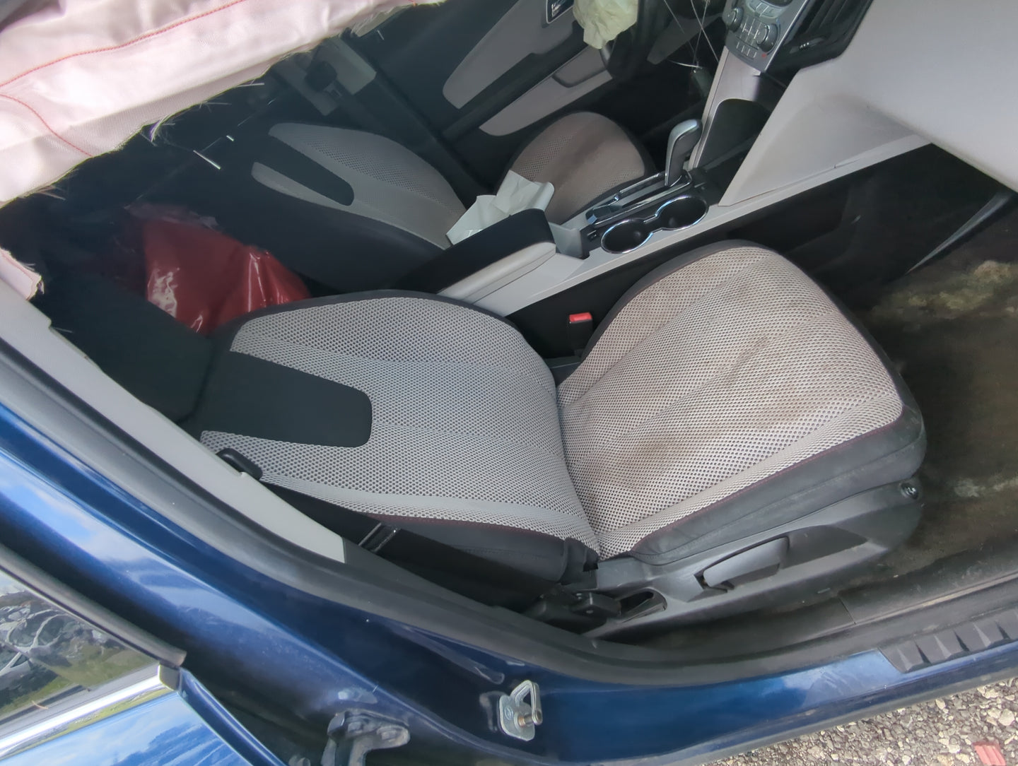 2010-2011 Chevrolet Equinox Passenger Front Seat Oem Grey - Oemusedautoparts1.com