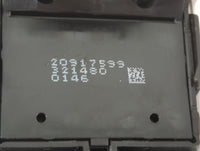 2010-2017 Chevrolet Equinox Master Power Window Switch Replacement Driver Side Left P/N:20917599 Fits OEM Used Auto Parts - 
