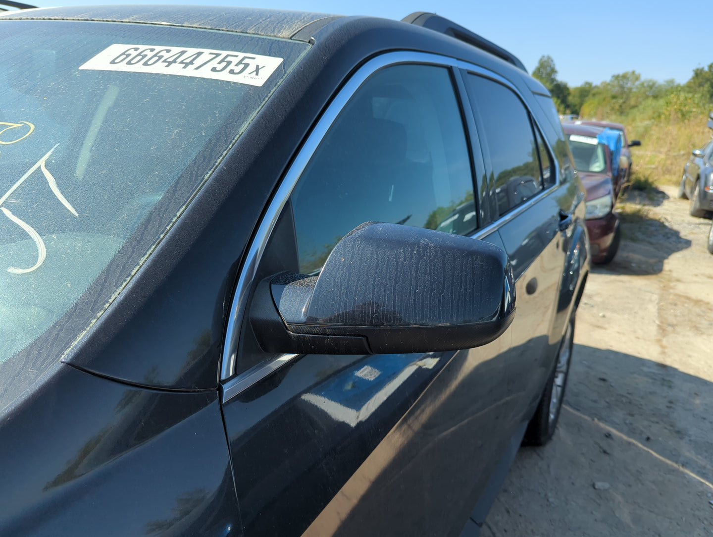 2010-2011 Chevrolet Equinox Driver Side View Mirror - Left Door Mirror OEM Used - Oemusedautoparts1.com