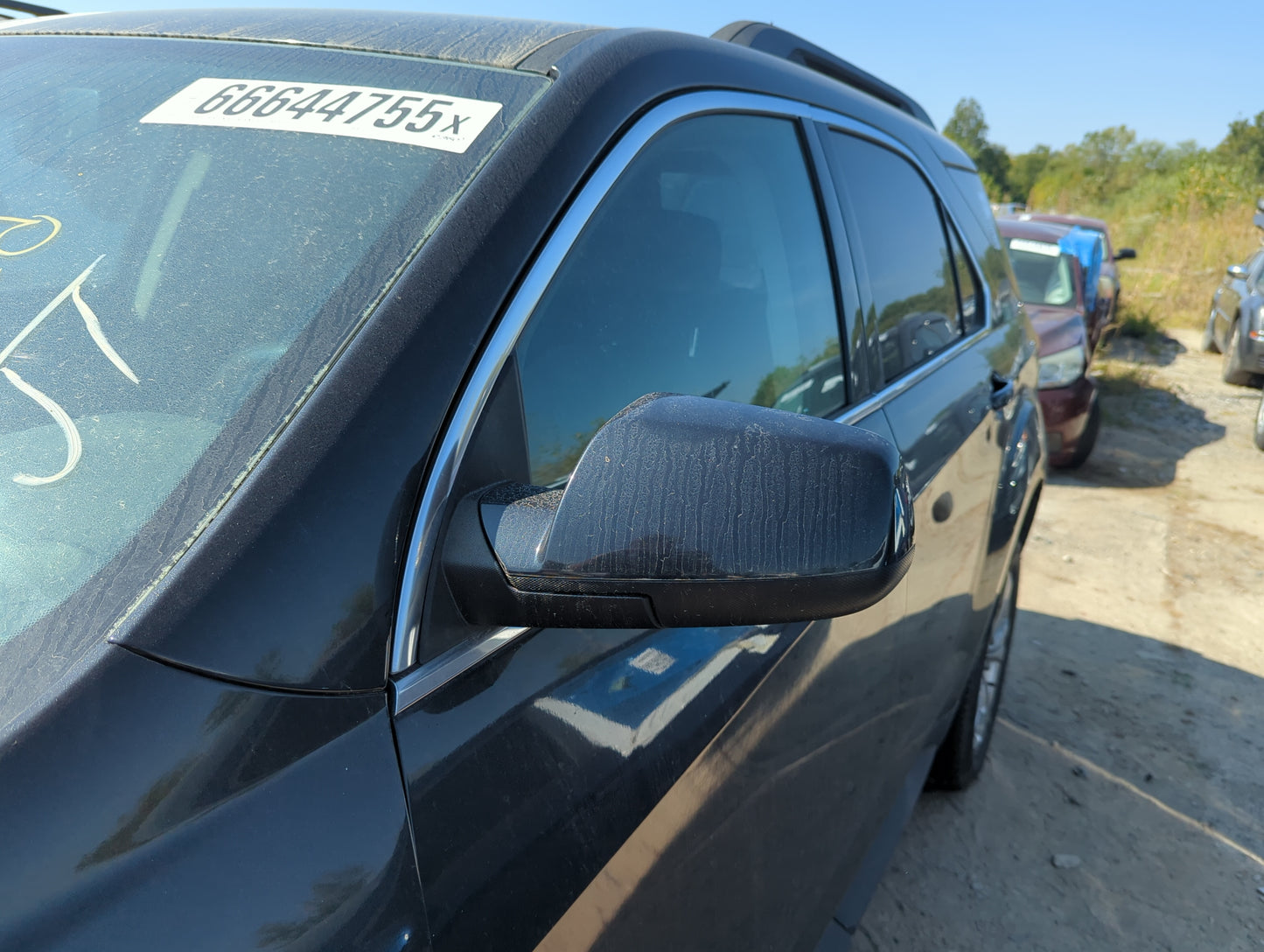 2010-2011 Chevrolet Equinox Driver Side View Mirror - Left Door Mirror OEM Used - Oemusedautoparts1.com