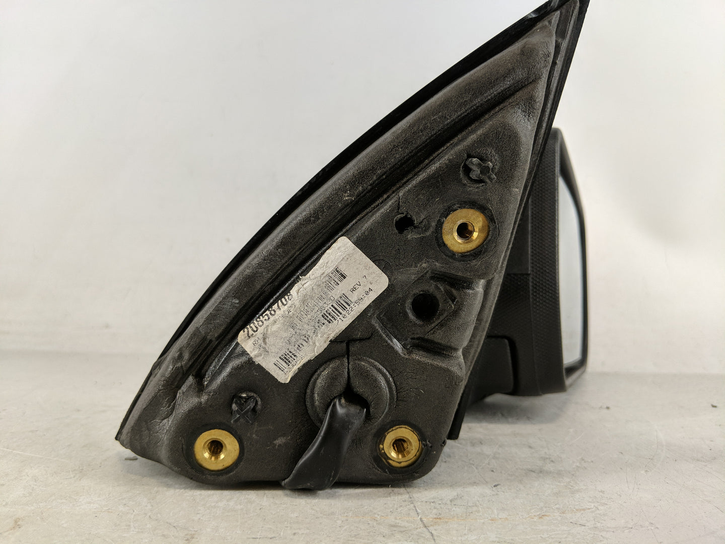 2010-2011 Chevrolet Equinox Driver Left Side View Manual Door Mirror - Oemusedautoparts1.com