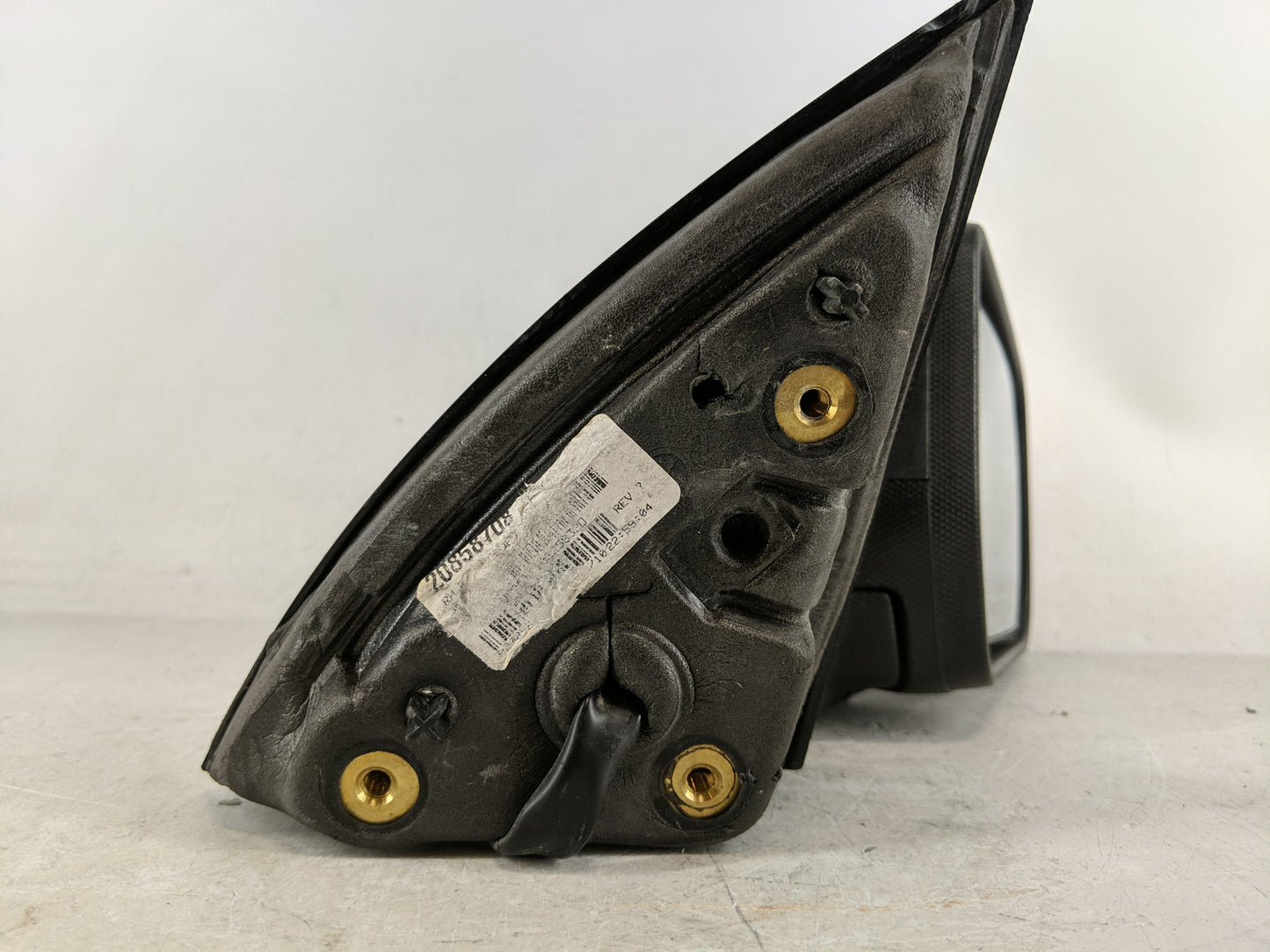 2010-2011 Chevrolet Equinox Driver Left Side View Manual Door Mirror - Oemusedautoparts1.com