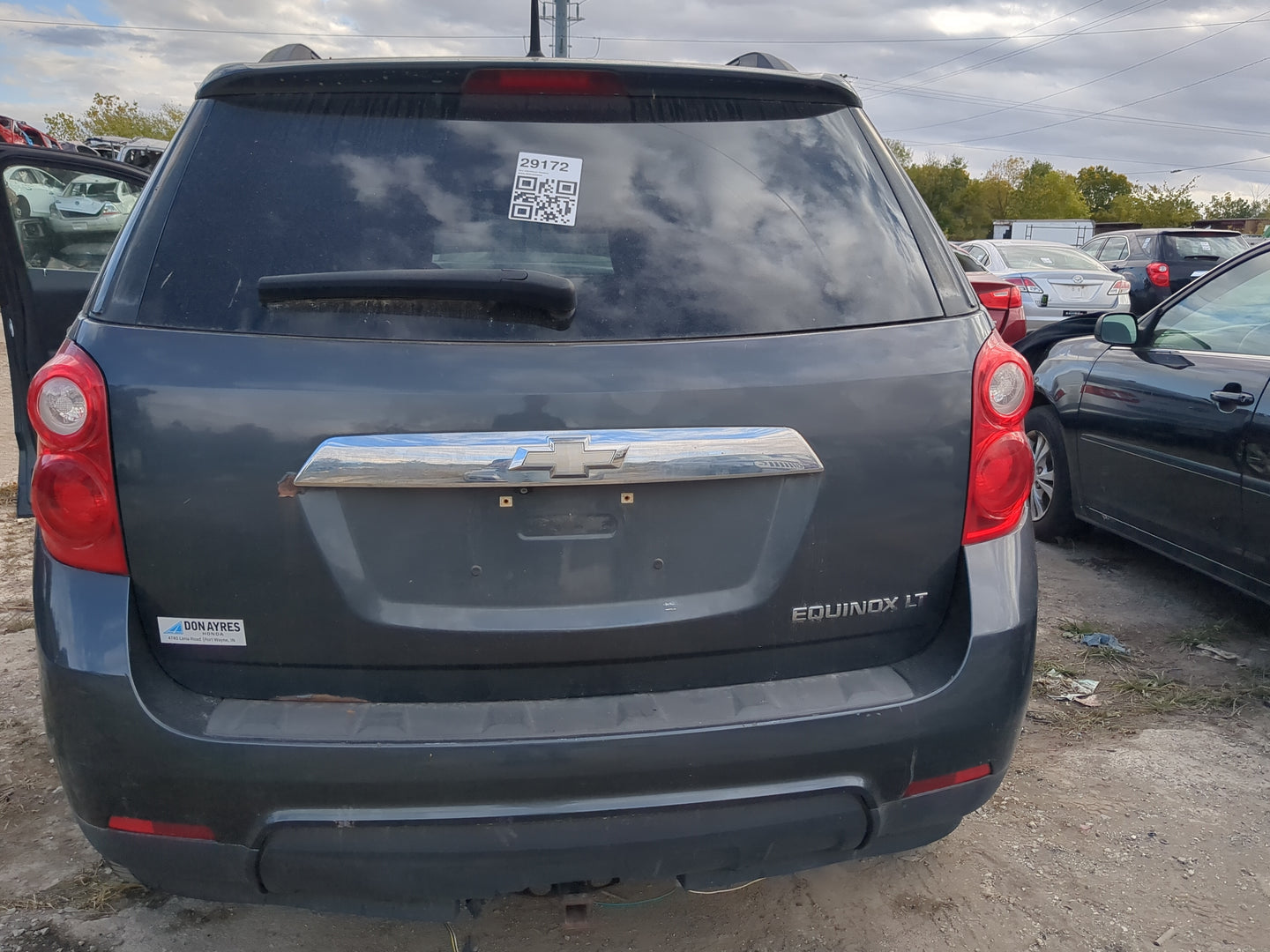 2010-2017 Chevrolet Equinox Trunk/decklid/hatch/tailgate Oem 1189705 - Oemusedautoparts1.com