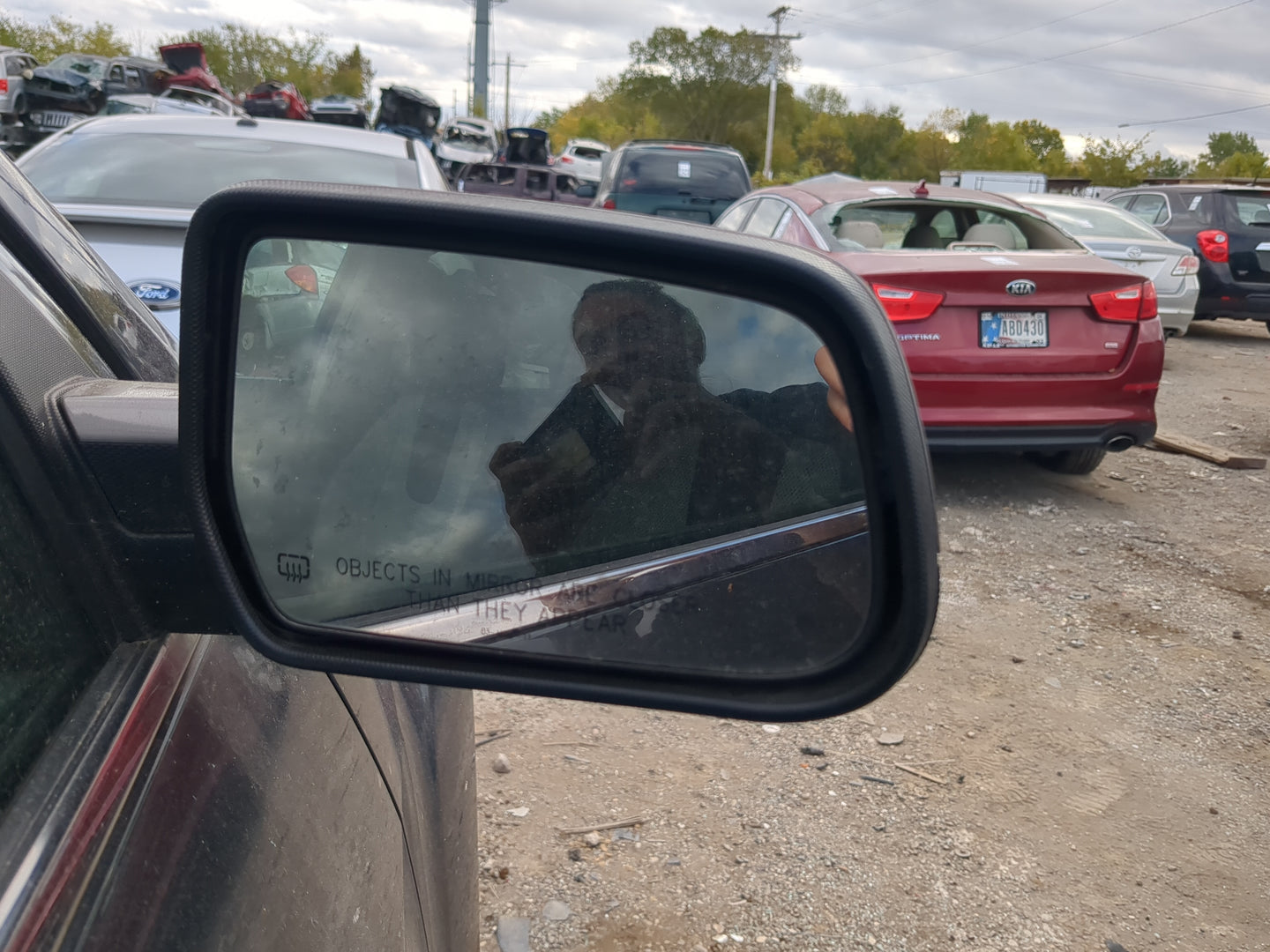 2010-2011 Chevrolet Equinox Passenger Side View Mirror - Right Door Mirror OEM Used - Oemusedautoparts1.com