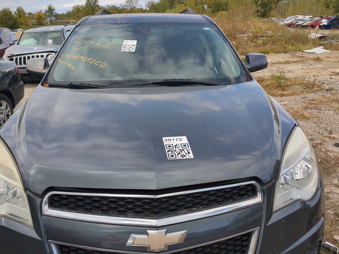 2010-2017 Chevrolet Equinox Hood Oem 1189729 - Oemusedautoparts1.com