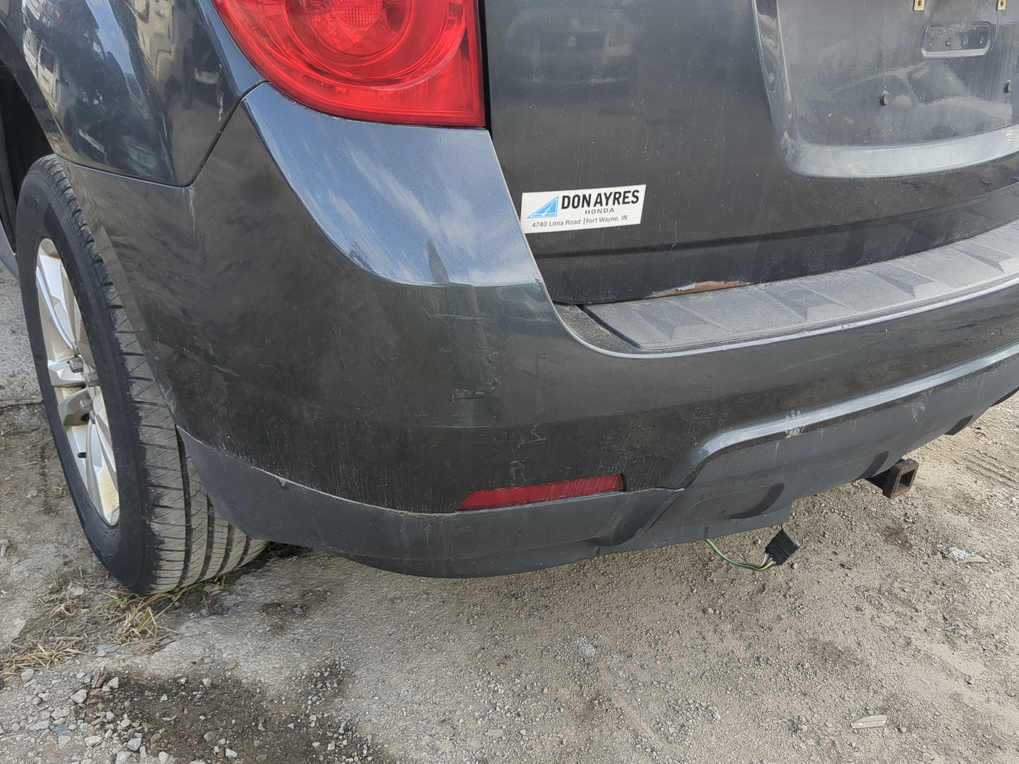 2010-2015 Chevrolet Equinox Rear Bumper Assembly Oem 1189731 - Oemusedautoparts1.com