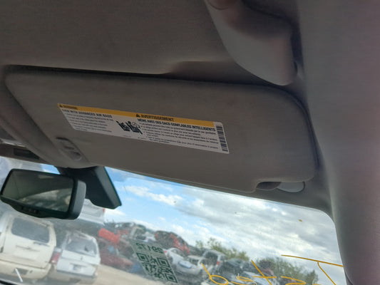 2010-2017 Chevrolet Equinox Sun Visor Shade Replacement Passenger Right Mirror Fits Fits 2010 2011 2012 2013 2014 2015 2016 