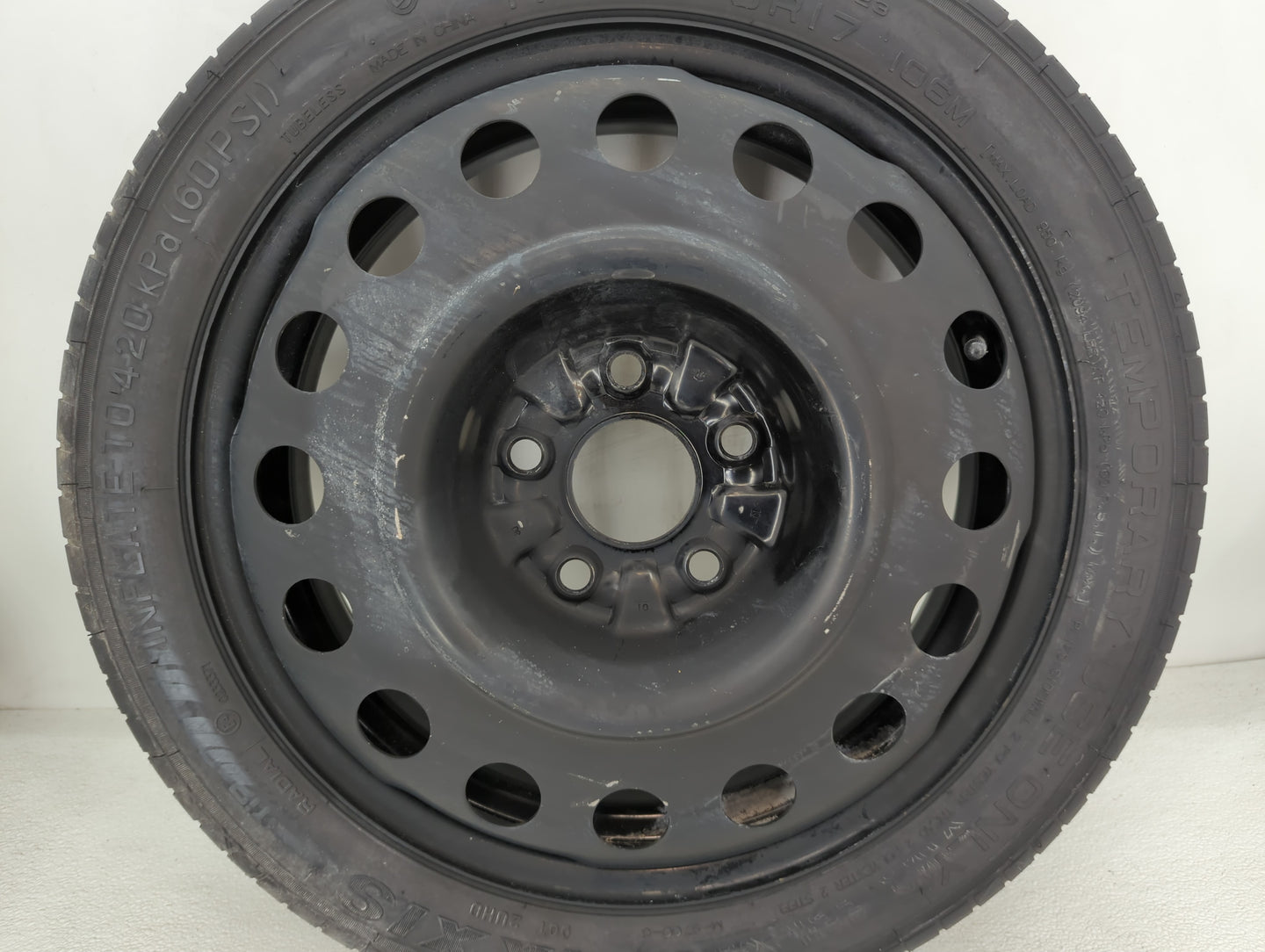 2010-2017 Chevrolet Equinox Spare Donut Tire Wheel Rim Oem - Oemusedautoparts1.com