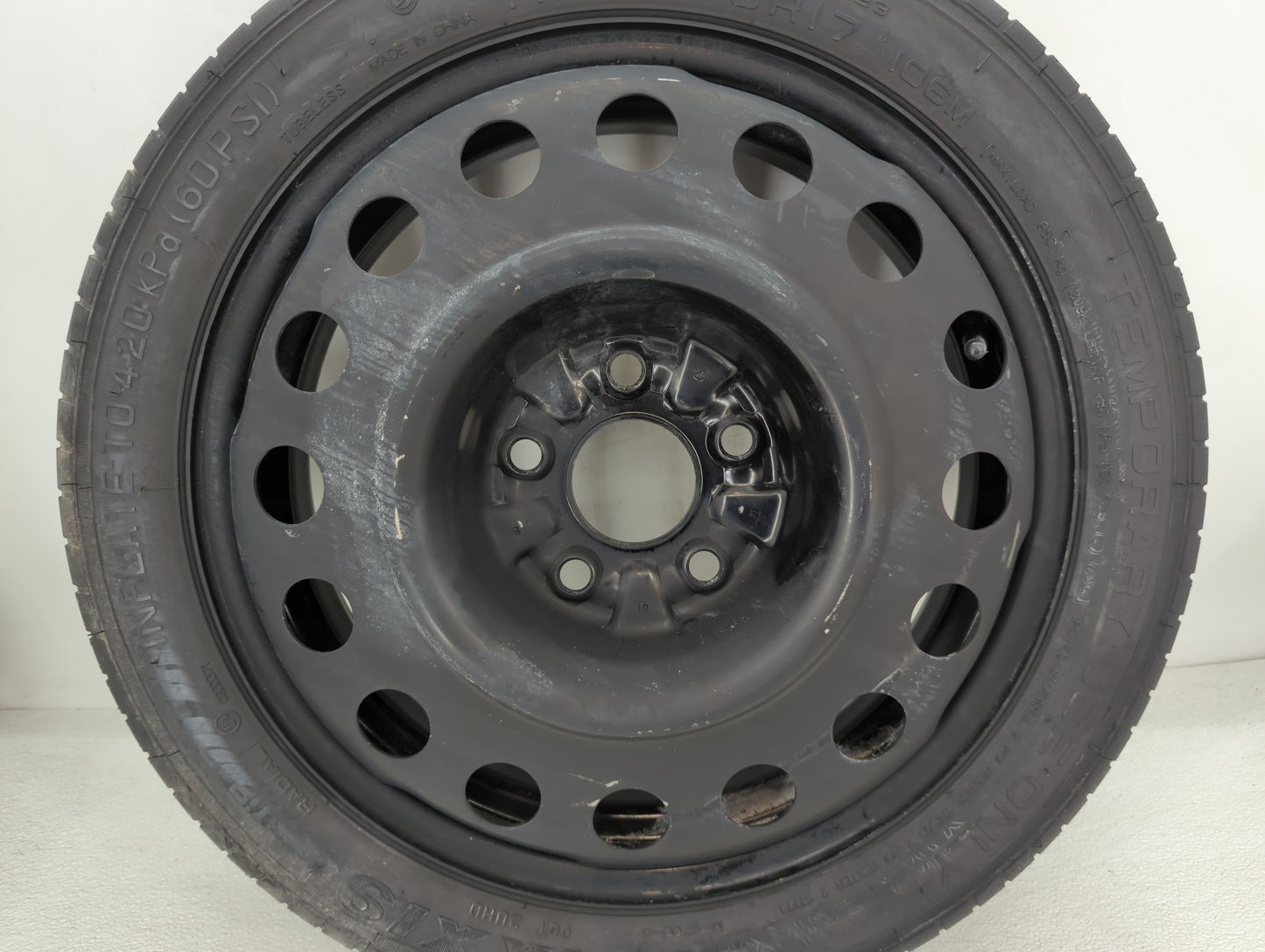 2010-2017 Chevrolet Equinox Spare Donut Tire Wheel Rim Oem - Oemusedautoparts1.com