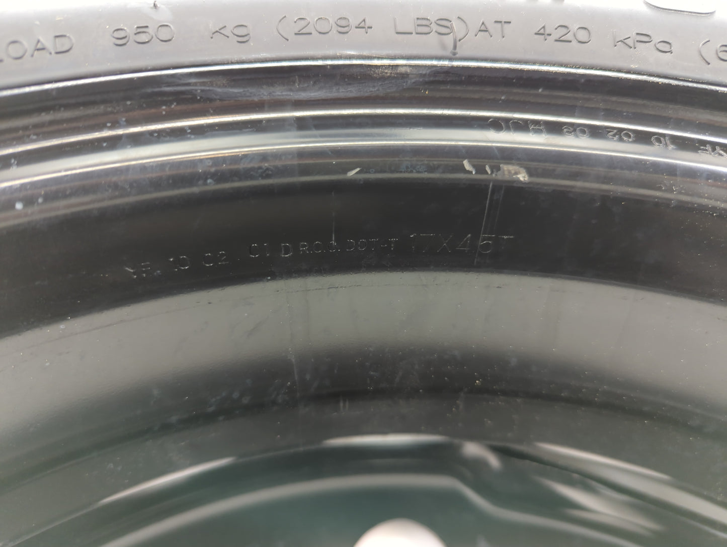 2010-2017 Chevrolet Equinox Spare Donut Tire Wheel Rim Oem - Oemusedautoparts1.com